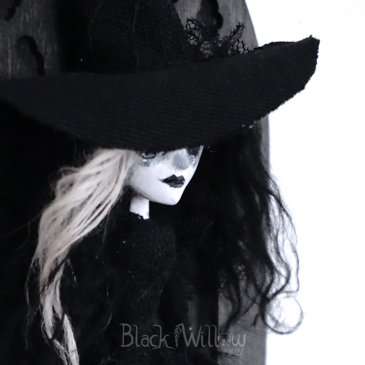 Fatima Floating Witch Art Doll Wall Display