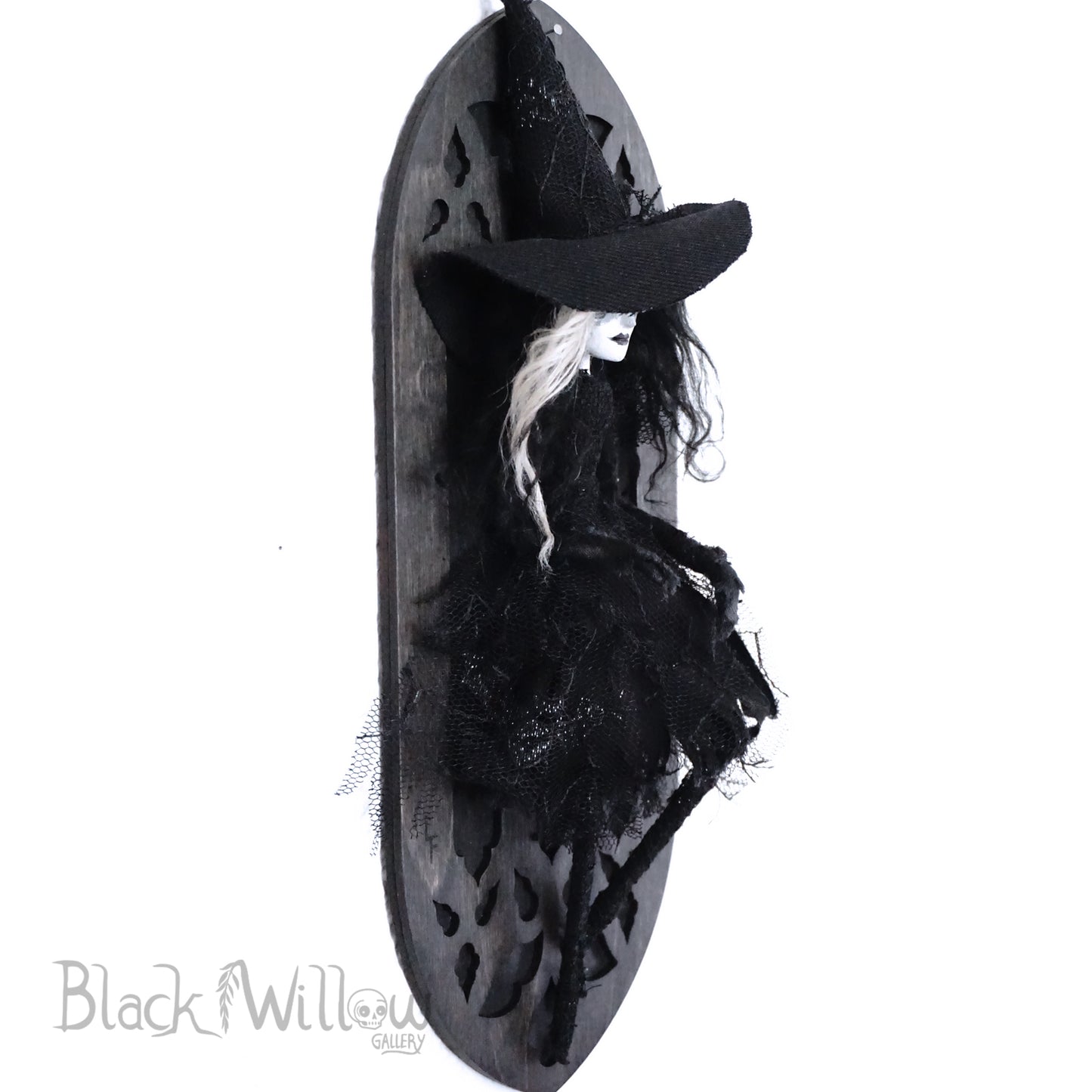 Fatima Floating Witch Art Doll Wall Display