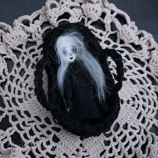 Stitched Souls Cryptic Cradle Darkling Art Doll OOAK