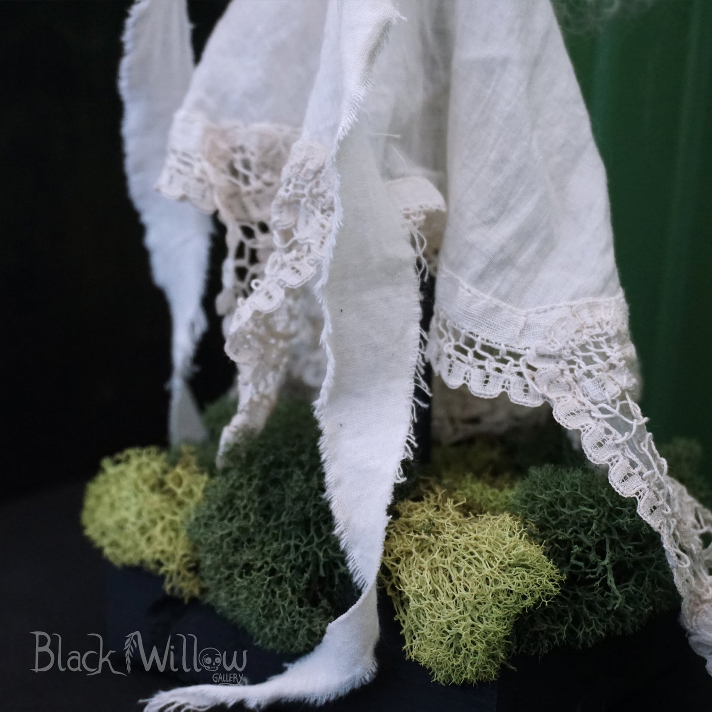 White Witch Stitched Souls Art Doll