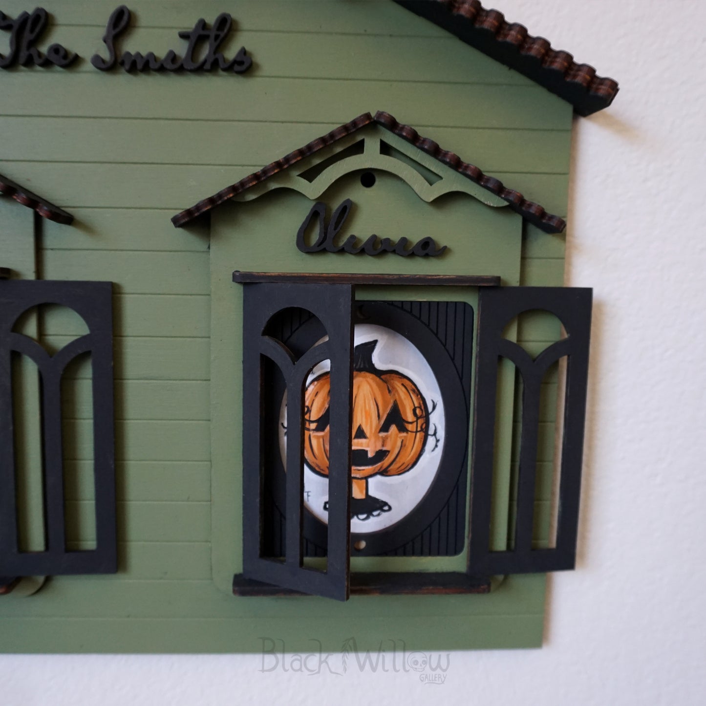 Custom Pumpkin Portrait: Personalize Your Whimsical Pumpkin House