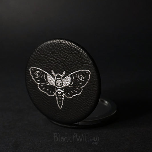 Death Moth Compact Mirror