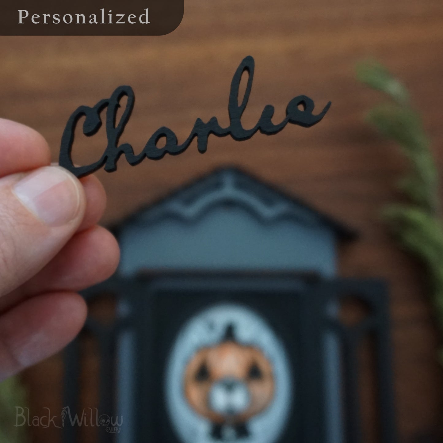 Whimsical Pet Pumpkin House Personalized