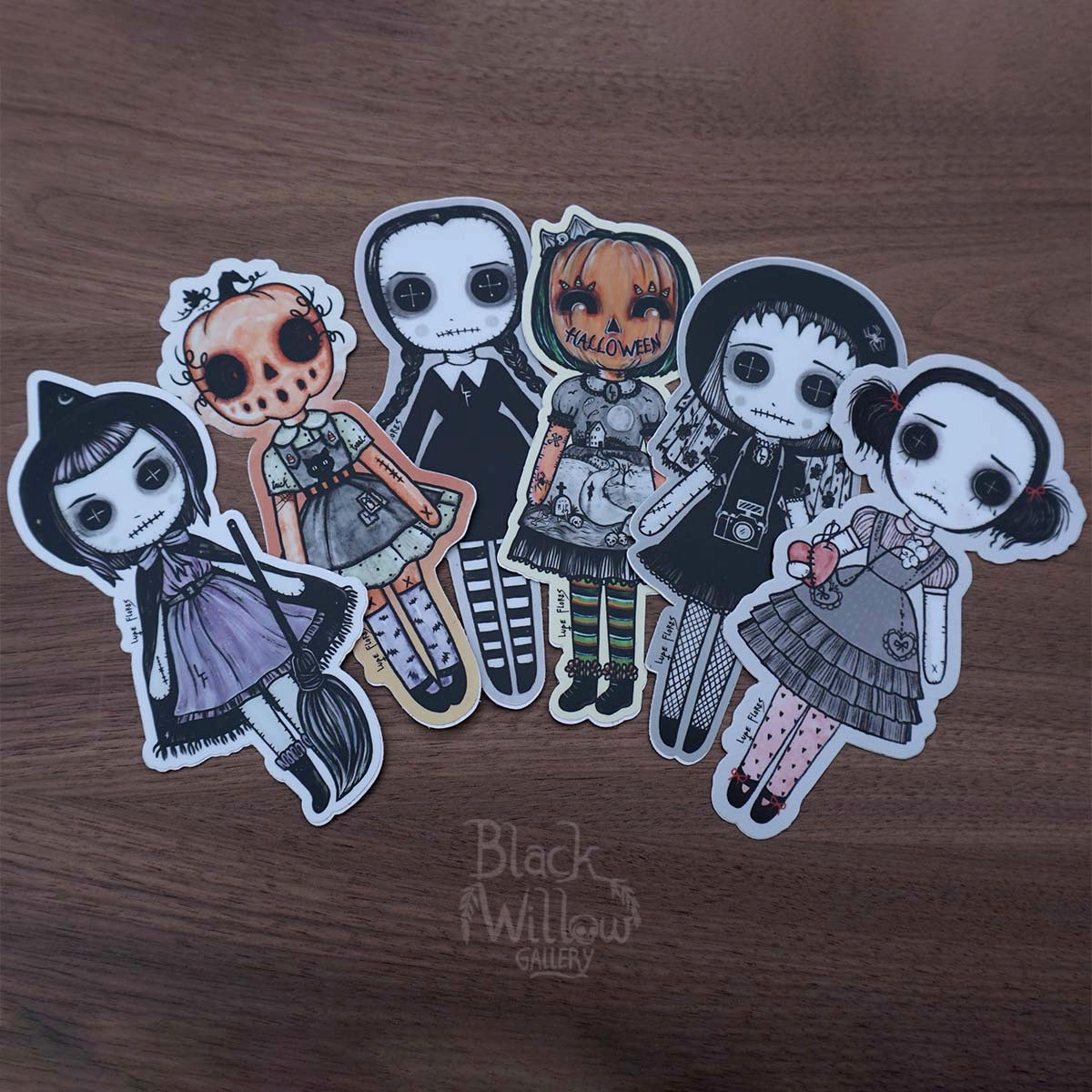 Art Doll Vinyl Stickers