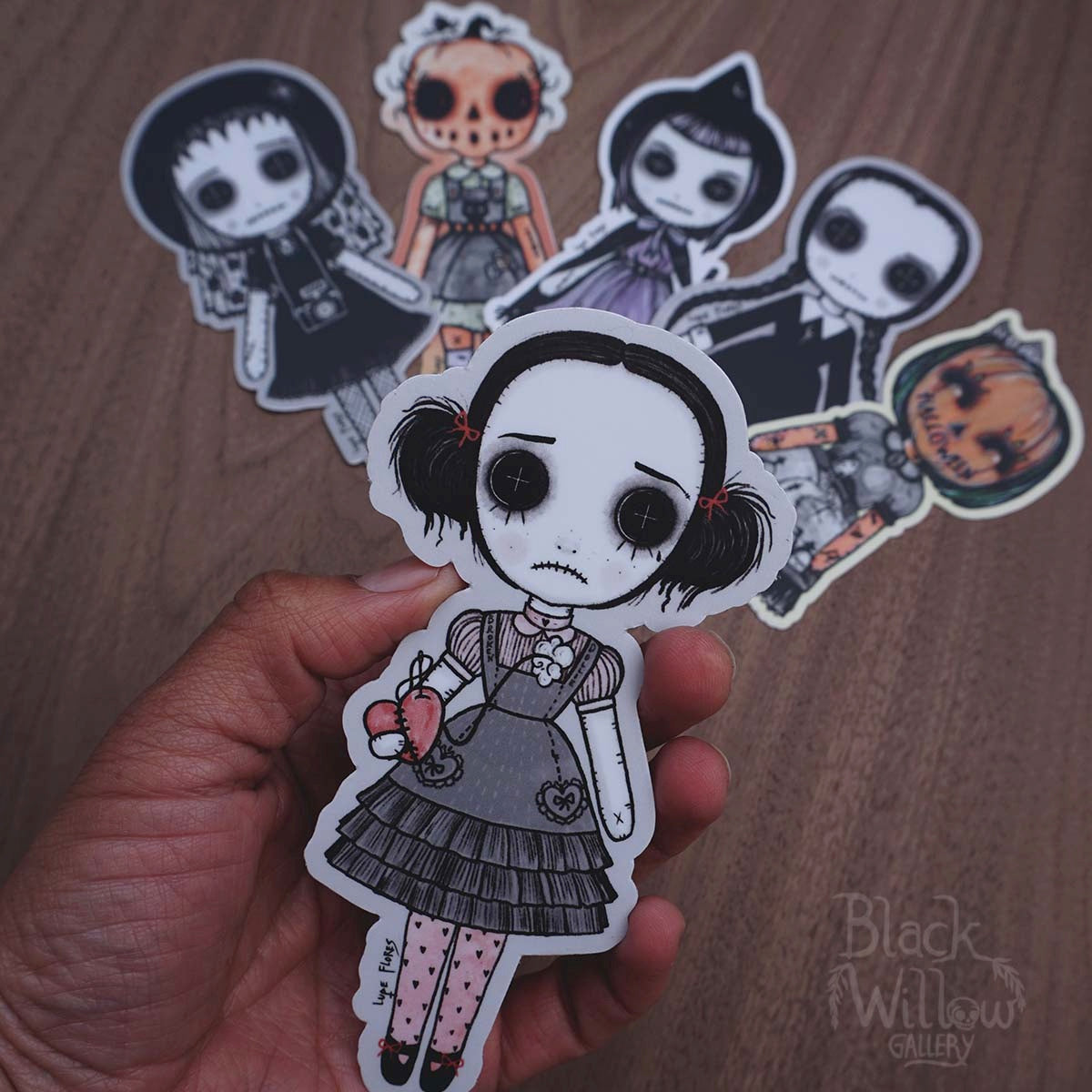 Art Doll Vinyl Stickers