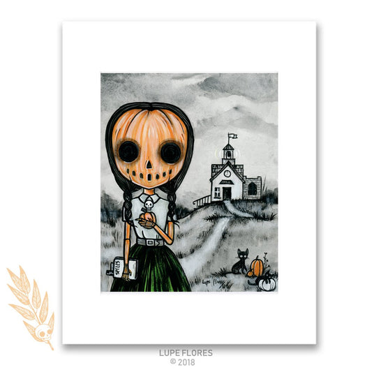 Salem School of Witchcraft 8" x 10" Art Mat Print