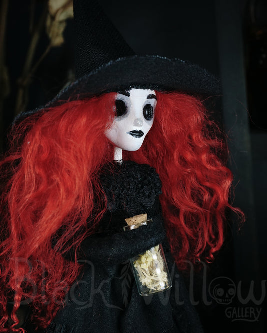 Rosalia the Witch Art Doll OOAK