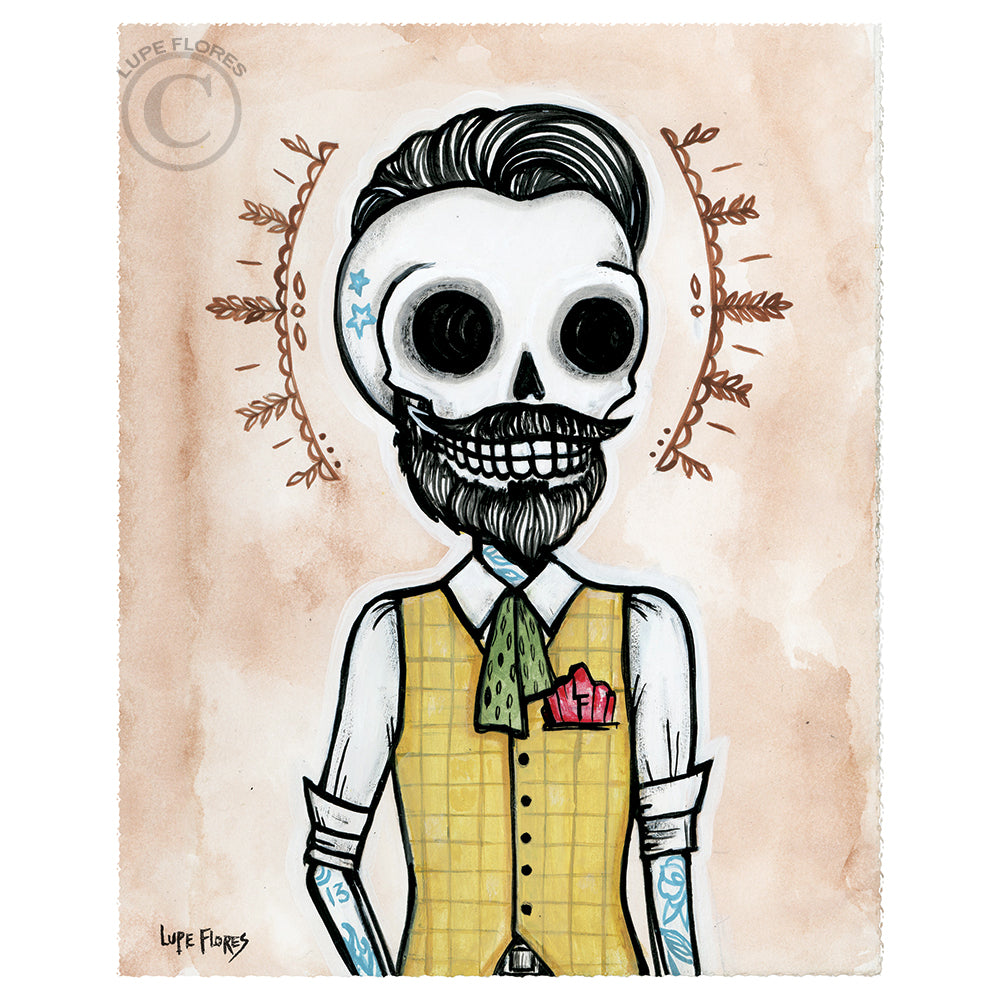 Dead Gentleman 8"x 10" Art Print