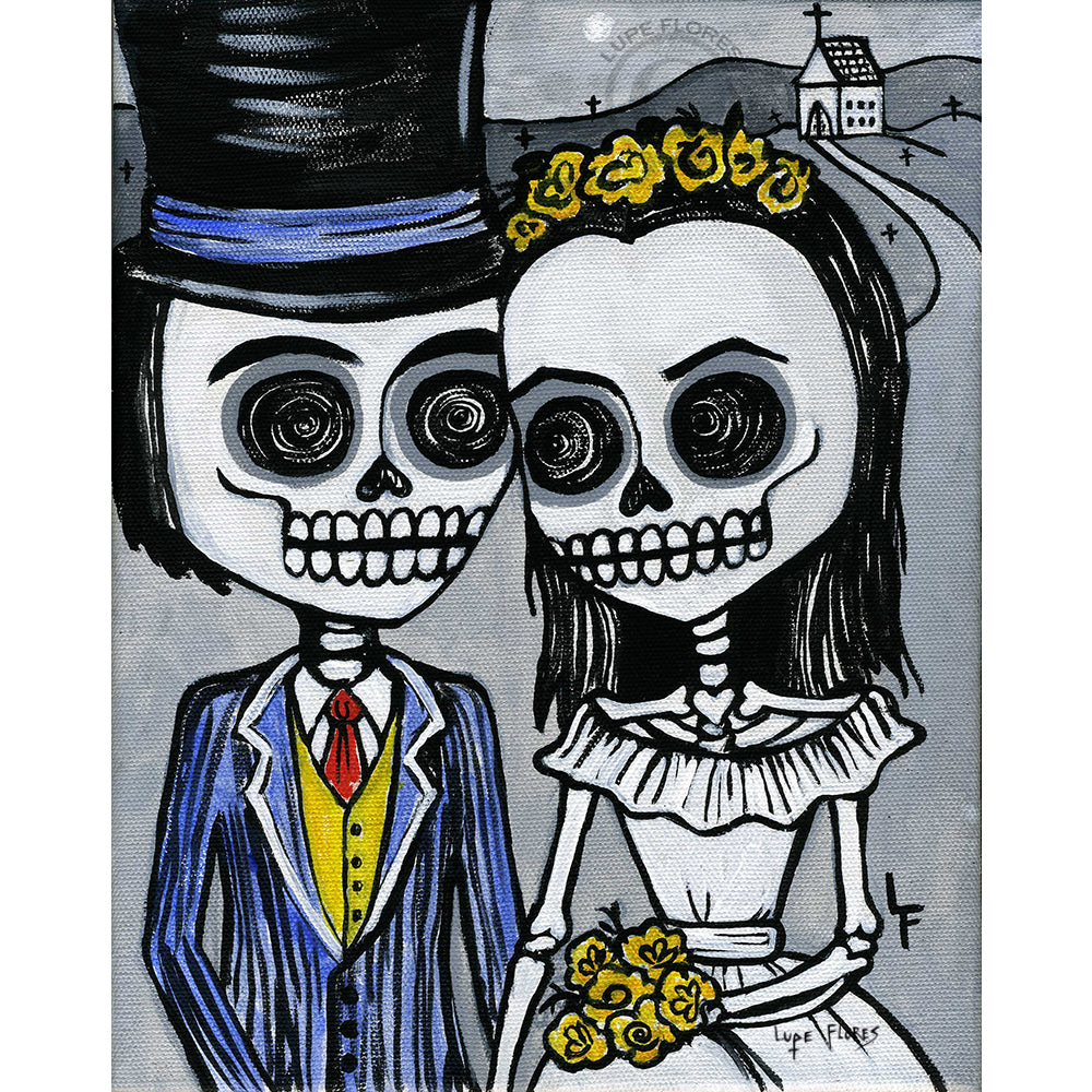 Just Married 8"x 10" Art Print
