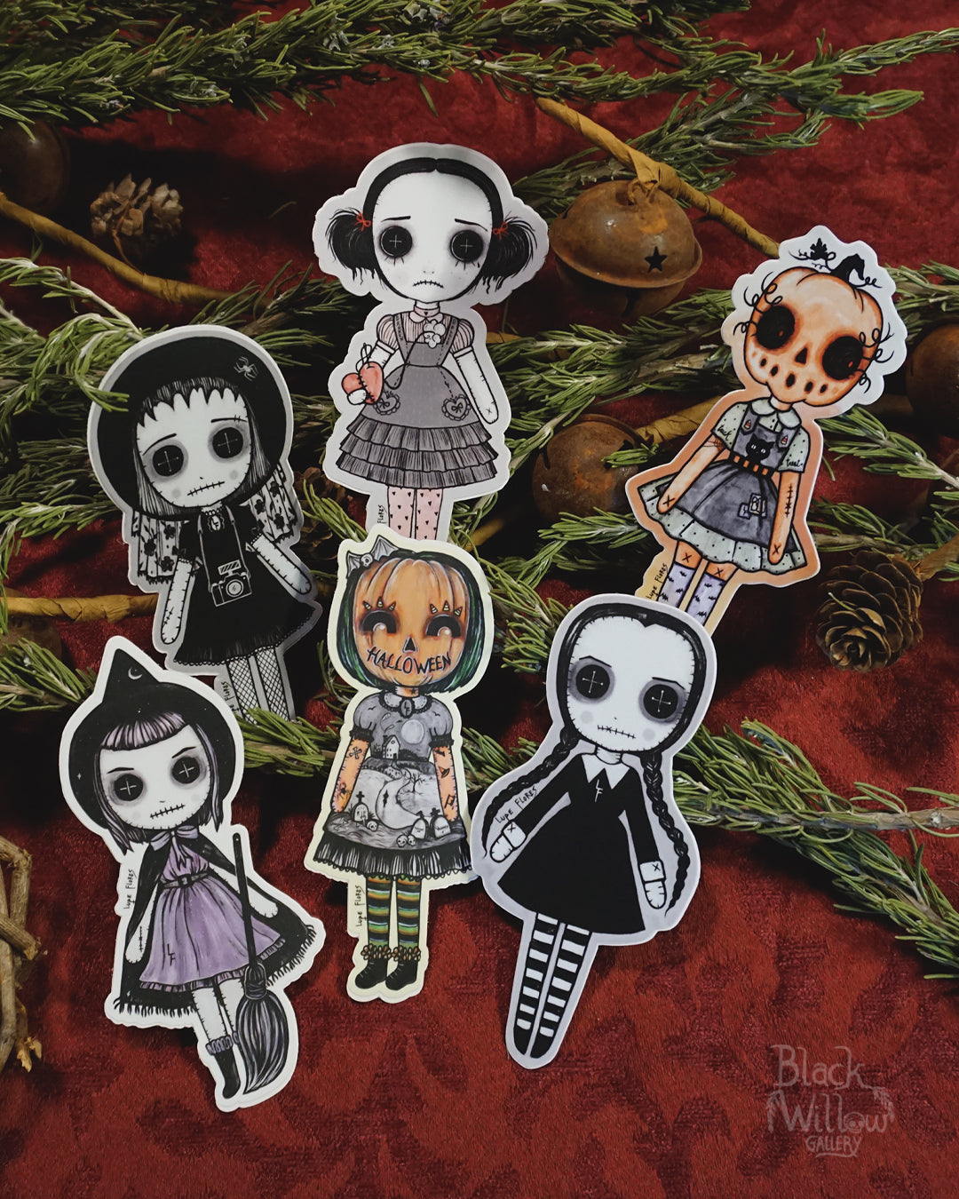 Art Doll Vinyl Stickers